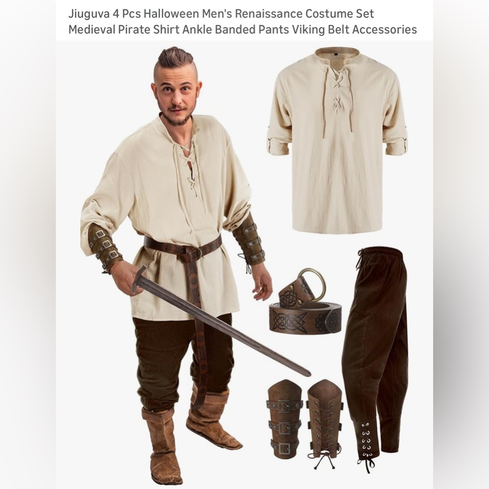 Renaissance Man Halloween Costume